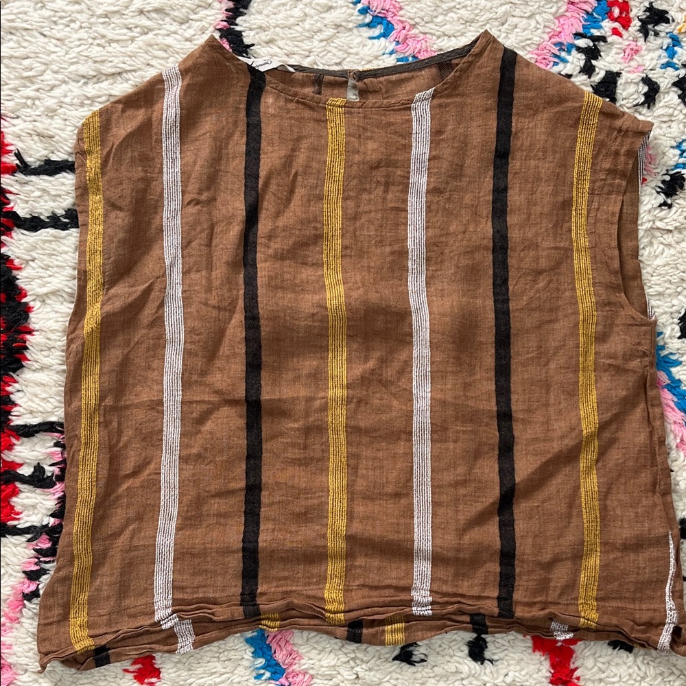 Ichi Antiquities Linen Top